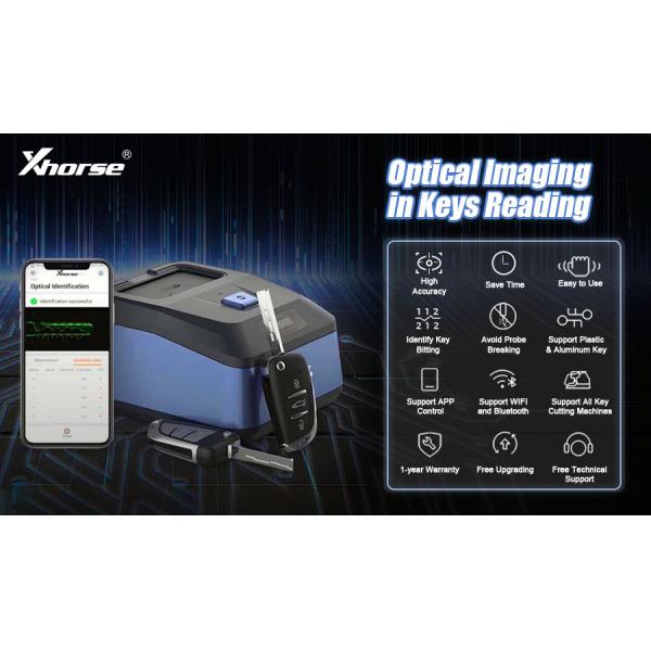 Xhorse Dolphin XP005 Ключевой резач и Xhorse Key Reader XDKR00GL