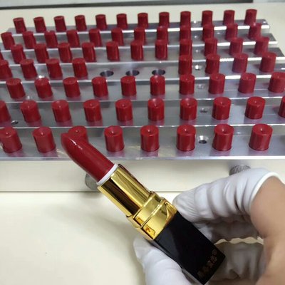 Lipstick Production Line Lipstick 12 Holes Bird-Beak Aluminum Mold silver easy to clean