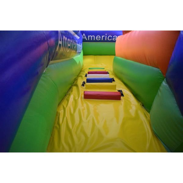 Раздувной дом прыжка спортивных игр американского футбола/футбола города потехи с скольжением