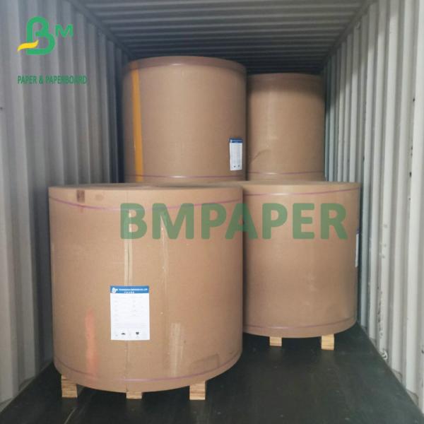 Бумага Браун поставки 70gsm 75gsm Semi раздвижная Крафт BM для пакуя цемента