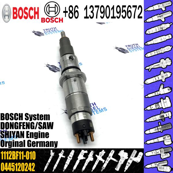 Diesel Fuel Common Rail Injector 0445120242 DONGFENG 1112BF11-010 SAW SHIYAN 1112BF11 010