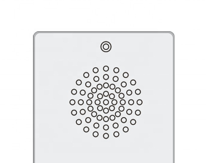 IP55 Voice Intercom Help Point Phone With 3W Full Range Monitor Speaker
