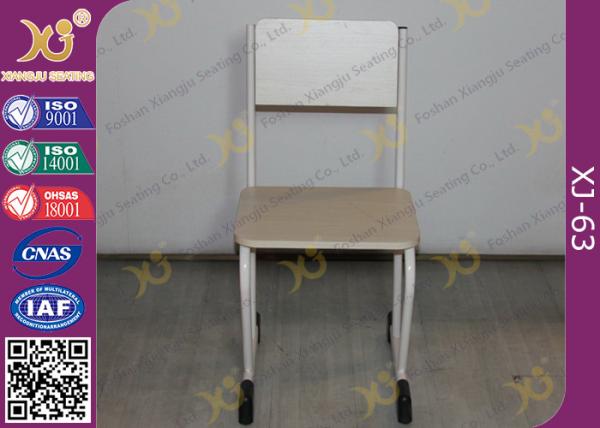 Epoxy Powder Coated Student Desk And Chair Set , Childrens School Desk And Chair