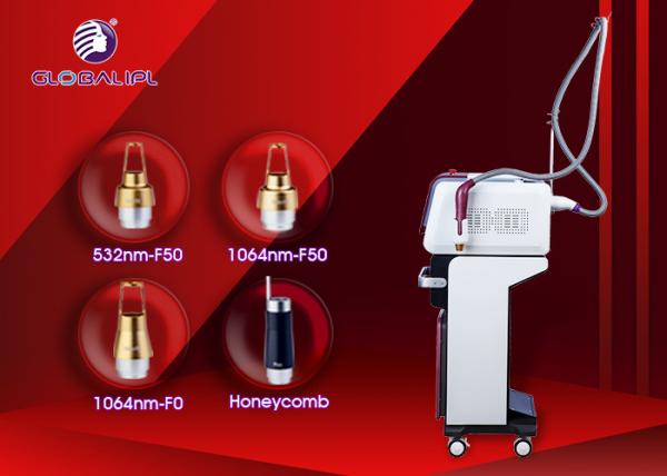 Yag Laser Q - Switch IPL RF Beauty Equipment For Tattoo And Birth Mark Removal
