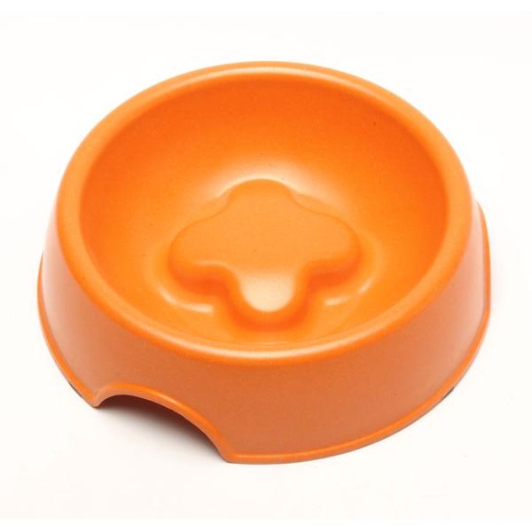 Degradable Bamboo Pet Bowl Commercial Slow Eating Dog Bowl BSCI Approved