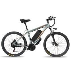 6061 Alu Electric Fat Tyre Mountain Bike 45 - 50km Electric Mode Range 15Ah