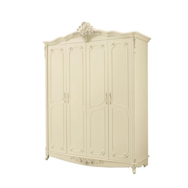 Bedroom Furniture Antique Wood Clothes Wardrobe Cabinet FCD-103