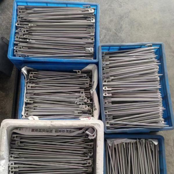 200mm 220mm 260mm Titanium Tent Stake Titanium Shepherd Hook Stakes