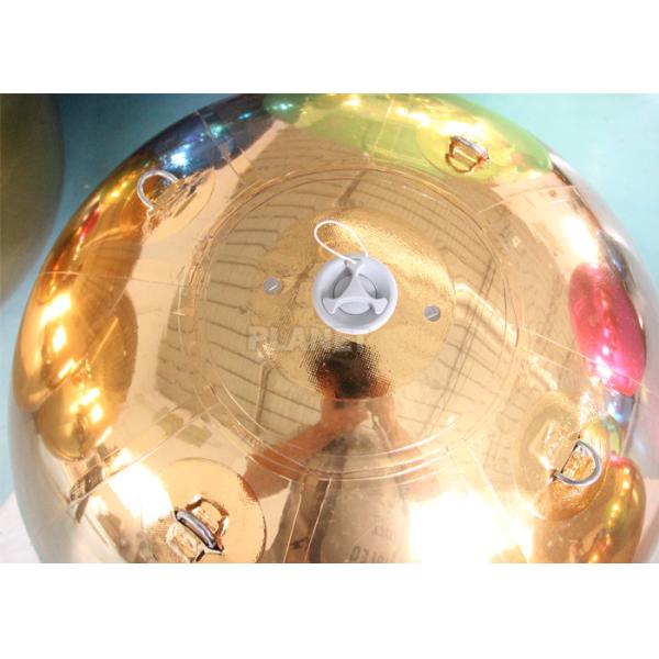 Or de décoration accrochant le ballon réfléchissant de miroir de boule gonflable de miroir