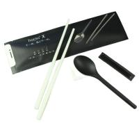 Polylactic Acid Cutlery Dinnerware Sets for Environmentally-Friendly Dining Experience