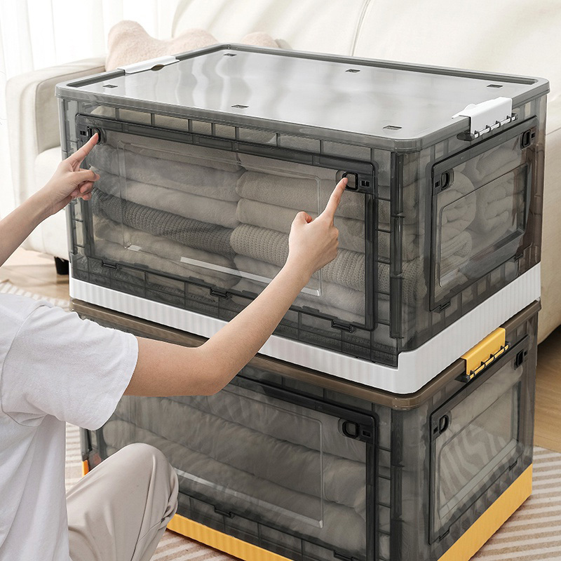 Hot Sale Home Use Stackable Detachable Clothing Storage Boxes Large and Sturdy Storage Boxes for Cloth Quilt