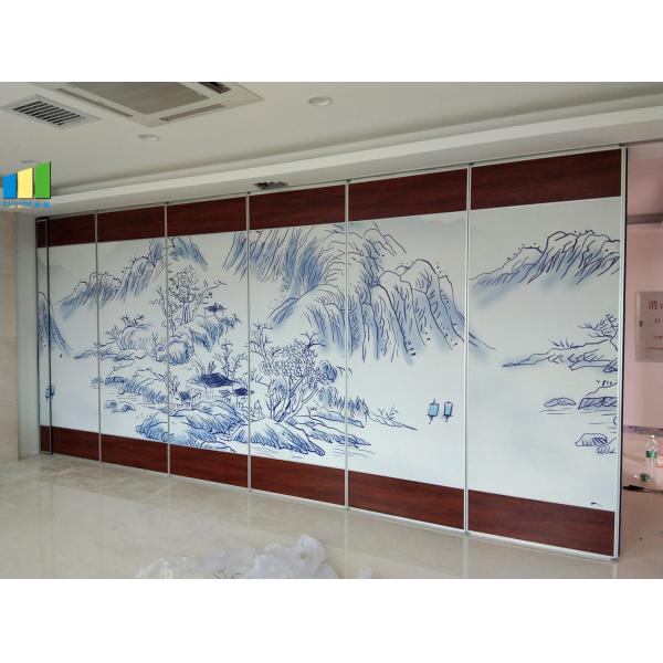 Прочные акустические действующие стены раздела офиса, дверь движимости конференц-зала Индии