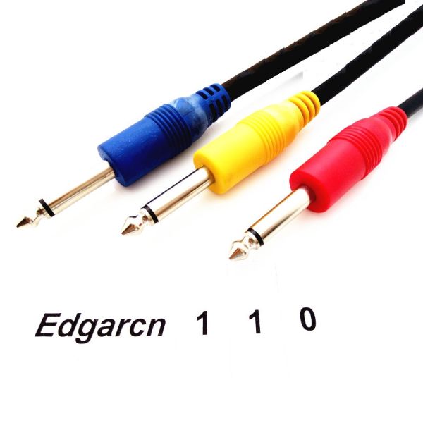 6.35mm 3.5 Jack Aux Male Stereo Aux Extension Audio Cable for Stereo Audio Cable