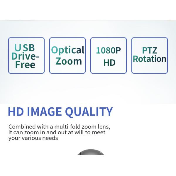 Conference Room Meeting Solution SQ-HD100 Series Video Conference Black Ceiling OEM Pickup Jack Pin Slope Audio Microcomputer Color Sensor