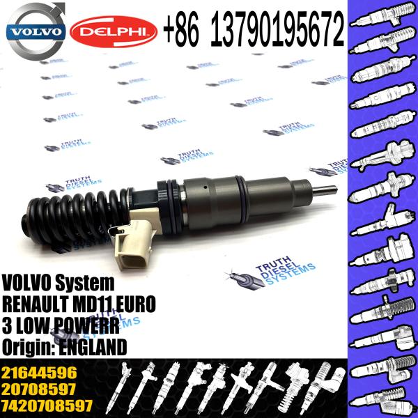 Injetor de combustível diesel 20972223 21644598 BEBE4D35002 BEBE4D16003 20972223 21644598 para FH13 EURO5 2108884 21644596