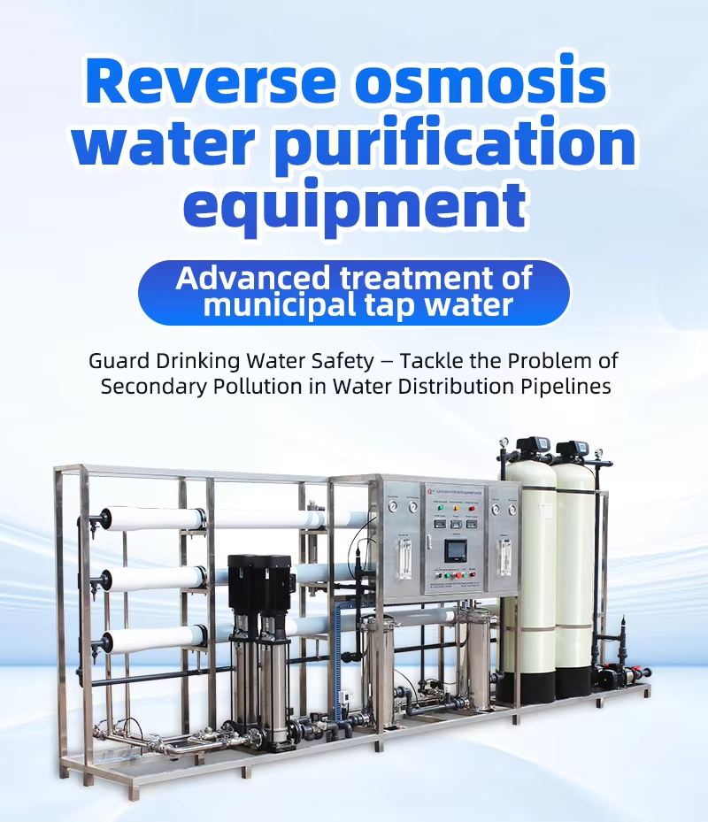 RO Reverse Osmosis Water Purifier Commercial Industrial Pure Water Treatment Equipment