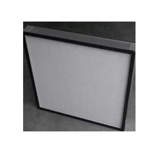 24x24 Inch Mini Pleat HEPA Air Filter with Aluminum Frame and H12-H14 Efficiency for Air Purification