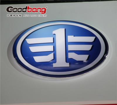 Chrome Advertising Car Brand Signs Name, Automobile Exhibition Logo Sign, car logo and nam