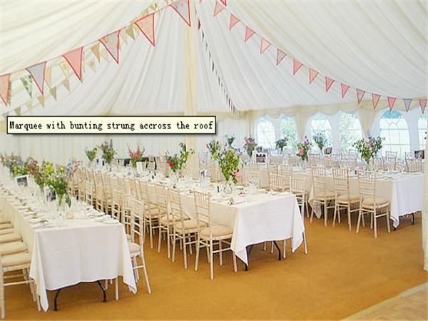 Hard Pressed Extruded Aluminum Alloy High Peak Wedding Event Tents For Party And Events