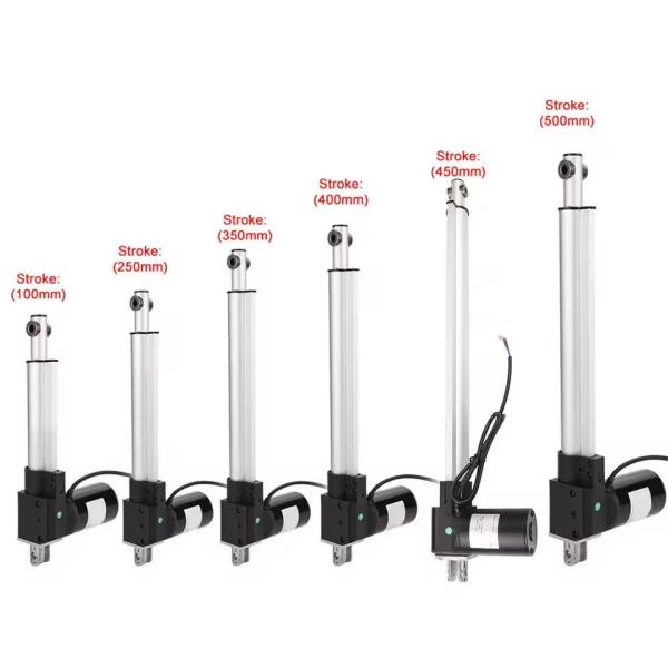 12V Linear Actuator 6000N 50mm150mm 200mm 300mm 400mm 500mm Stroke Linear Drive Electric Motor Linear Motor
