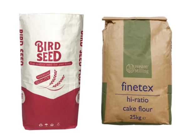 sacos de papel de 10kg 20kg 25kg 50kg Kraft Multiwall para o Edile dos Oligosaccharides de Isomalto