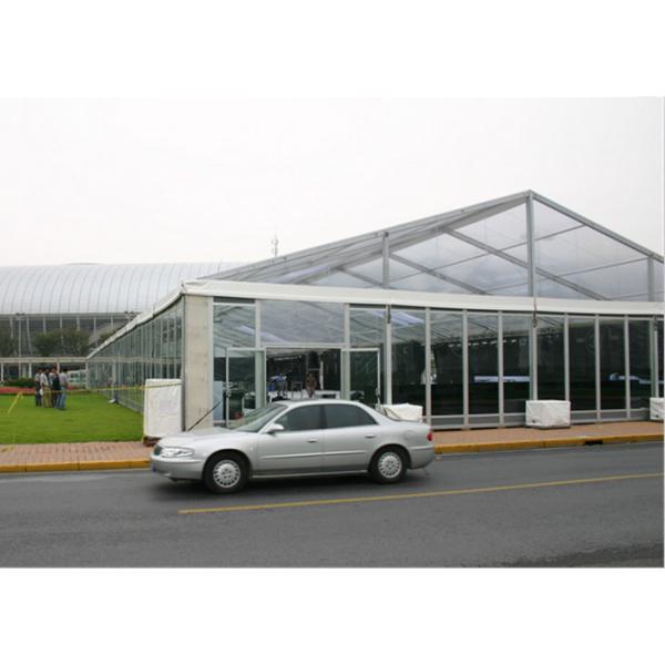 Clear Roof Canopy Event Tent With Sidewalls , Fire Retardant Outdoor Party Tents