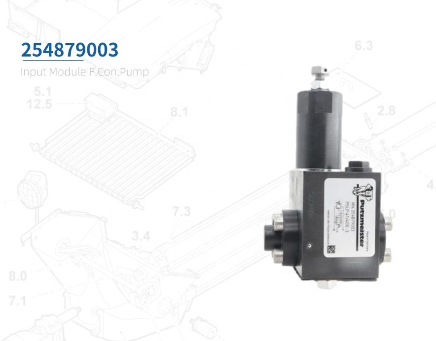 Putzmeister Construction Machinery Parts F.Con.Pump 254879003 Hydraulic Parts Concrete Pump Truck Valve Body Input Module