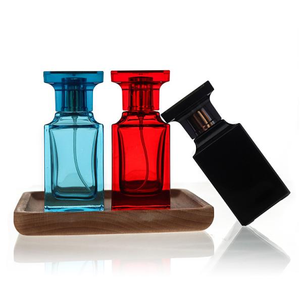 OEM 50ml Perfume Spray Bottle Luxury Glass Material For Women