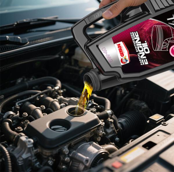 GETSUN 5W40 Lubricant API SL Low Emission Formula Extreme Protection for Modern Auto