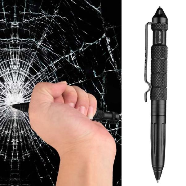 Tungsten Steel Tactical Pen for Glass Breaker and Self-defense Mutifunctional Emergent Tool