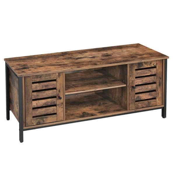 Television Cabinet with Storage Shelf, Industrial TV Stand, Particle Board TV Stand, ULTV43BX
