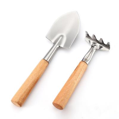 KOMOK Gardening Hand Tools Mini Two Piece Set Of Shovels Planting Flowers Growing Succulent Plants