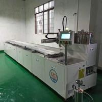 Máquina de distribuição de cola de luz LED com painel de favo de mel