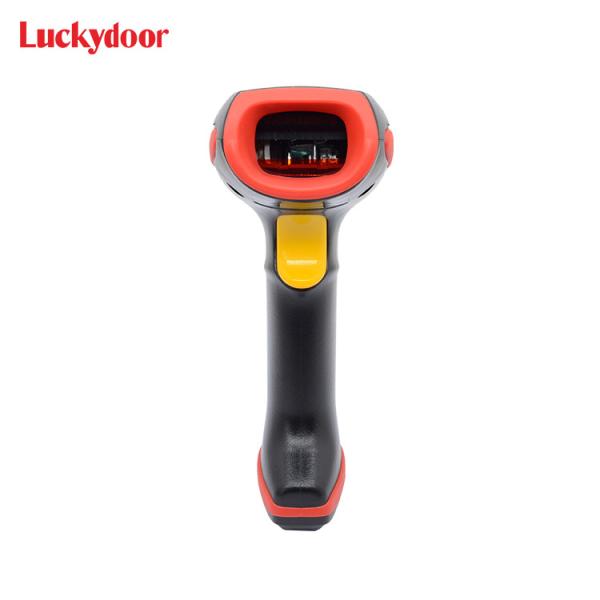 OEM Handheld 1D Scanner Gun Portable Wireless Laser Barcode Reader for Inventory USB Connection in Stock