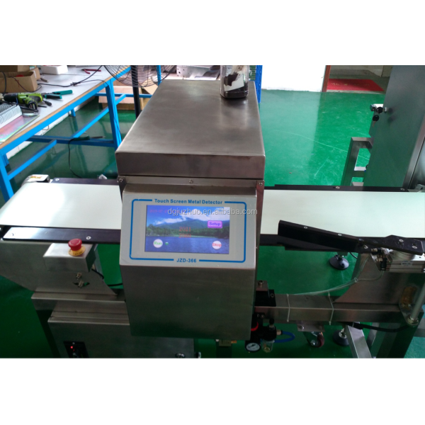 Online Food Grade Metal Detector Processing Inspection System Equipment JZD-300