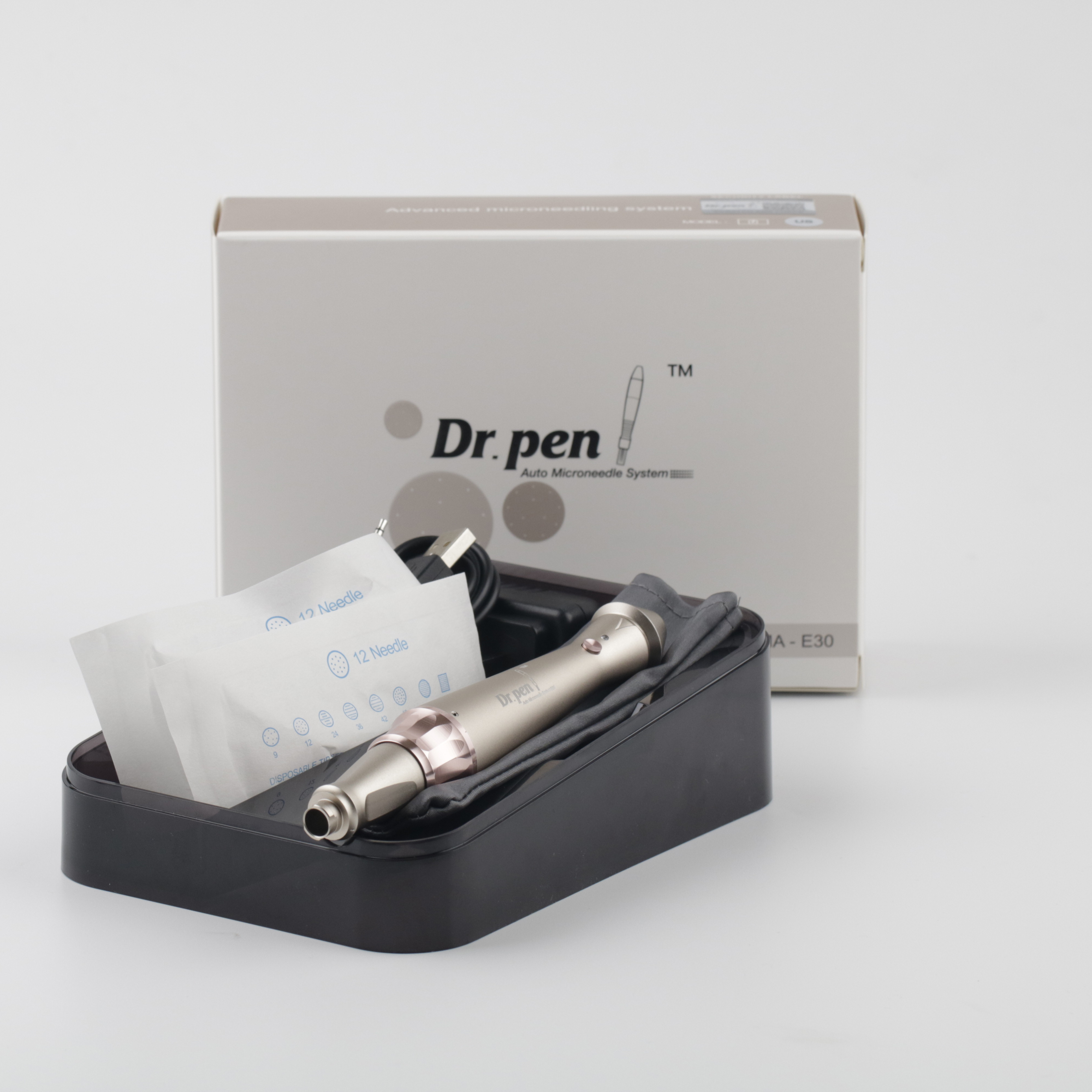 Commercial E30 Dermapen Wireless Auto Derma Rolling Stamp Skin Care Microneedling Machine