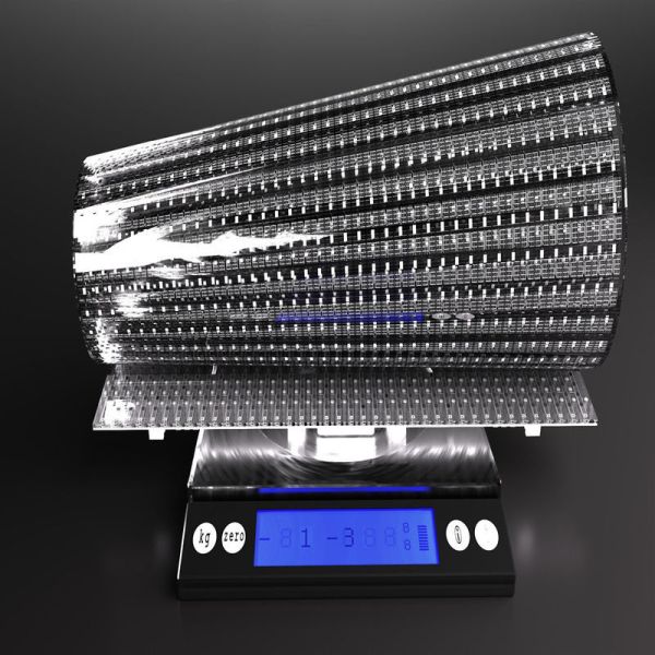 LionLED P10 Indoor Flexible Transparent LED Display For Glass Windows Shop/Advertising