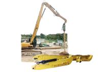 16m 18m 19m Excavateur piles Boom et bras piles conducteur attachement haute résistance