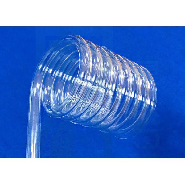 300mm OD Clear Quartz Glass Tube for UVC Light with High Temperature Resistance