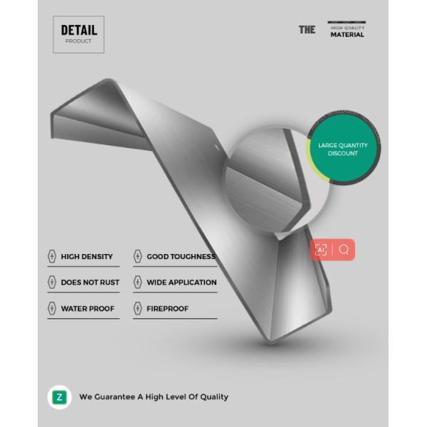 Нержавеющий тип аксессуары z крыши швеллерной балки кучи листа стальные