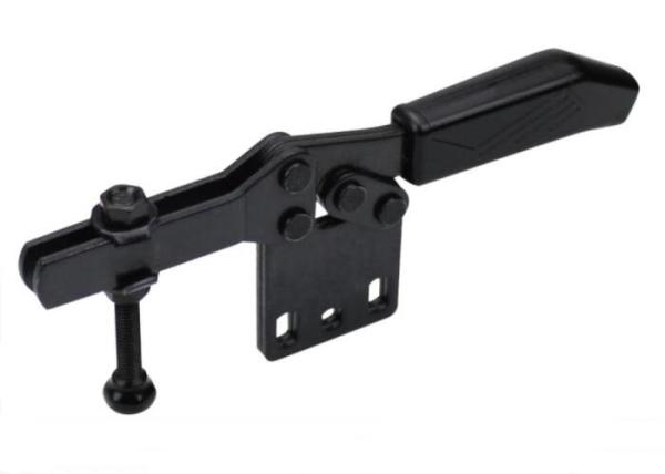 Black Oxide Straight Base Quick Release Horizontal Handle Toggle Clamp GH-290308