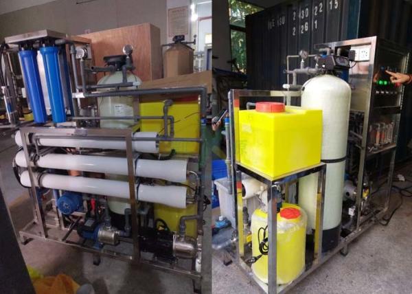 Planta de dessanilização da osmose reversa do Seawater 5000LPD para o barco/dia a dia