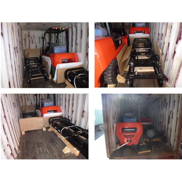 EUR Ⅲ 3 Ton 2070mm Gasoline Diesel Forklift Truck