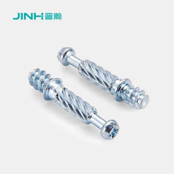 32mm Minifix de aço para espalhamento de parafusos com fio M6, conector de móveis