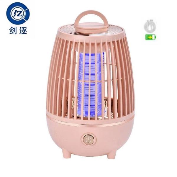 USB Rechargeable Bug Zapper Lamp With High Voltage 2700V Newest Design Cleaning Brush And Li Battery