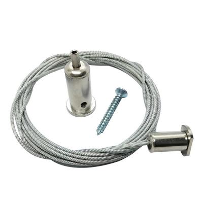Ceiling Attachment Adjustable Cable Gripper Nickel Grip Lock CNC Hardware Tools