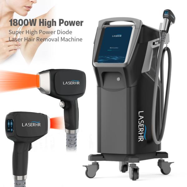 1800W 808nm Diode Laser Hair Removal Machine12 Laser Bar diode ice laser