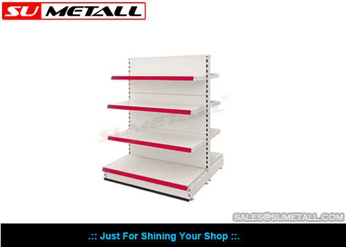 Supermarket Double Sided Gondola Shelving