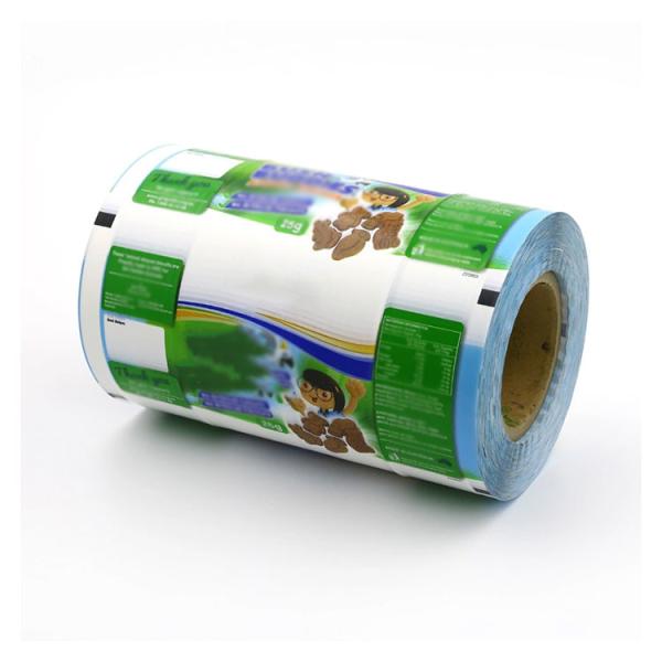 Color Printed Automatic Packaging PVDC Laminated Bags Roll 40mic~250mic