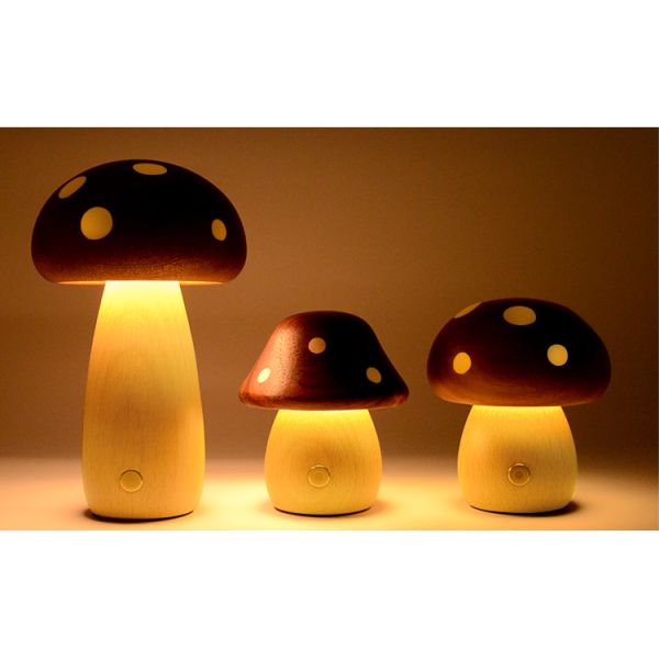 Cute Mushroom Shape Table Astmosphere Night  Lamps for Children Gift